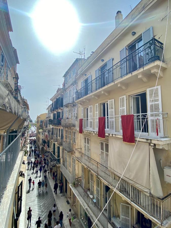 Casa Chalichiopoulo, Corfu Town Lägenhet Exteriör bild